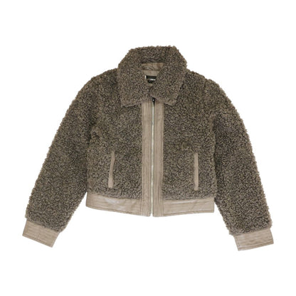 Gray Solid Lightweight Jacket