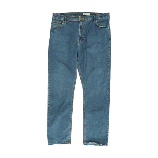 Navy Straight Jeans