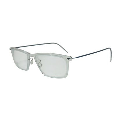 Clear Rectangle Prescription Eyewear