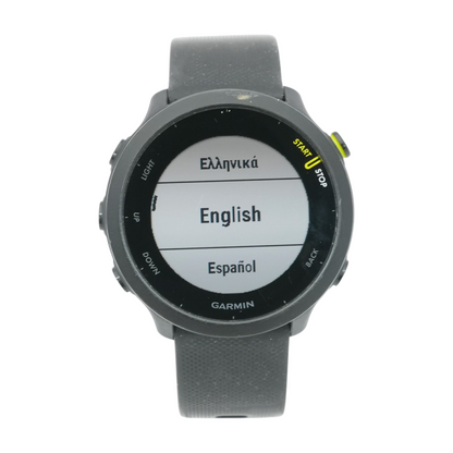 26mm Forerunner 55 Black Smartwatch Black Band S/M