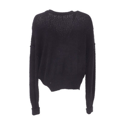 Black Cardigan Sweater