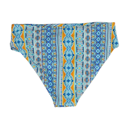 Blue Graphic Swim Bottom