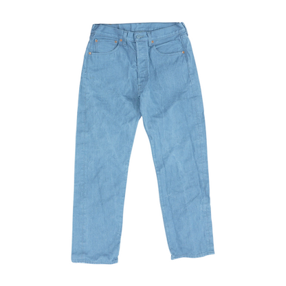 501 Gray Straight Jeans