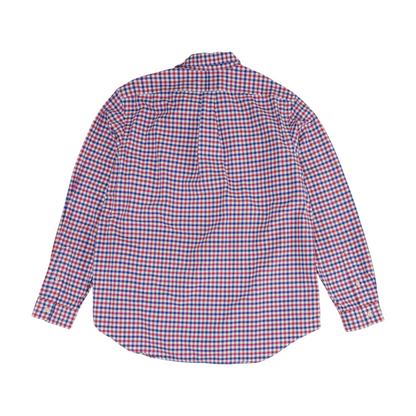 Multi Check Long Sleeve Button Down