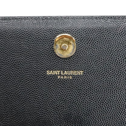 Black Small Kate Satchel in Grain De Poudre Leather