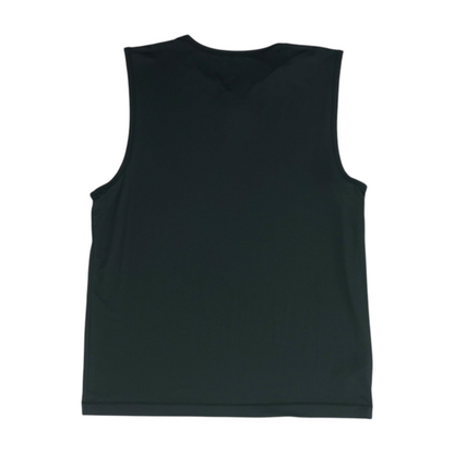 Black Solid Active Tank