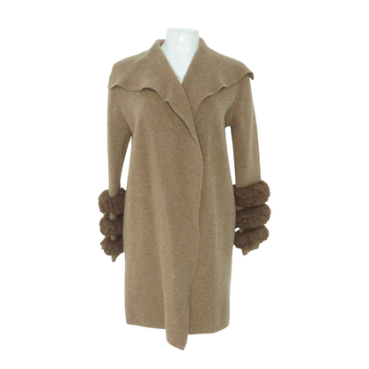 Brown Cardigan Sweater