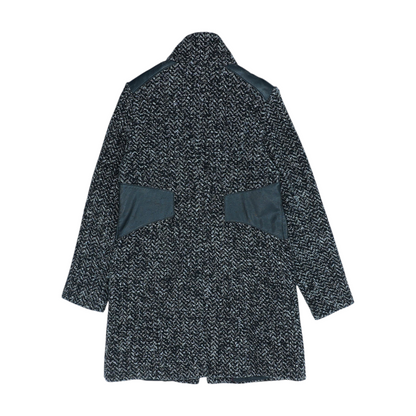 Black Print Coat