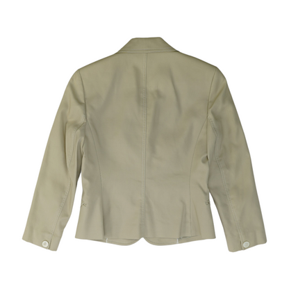 Tan Solid Blazer
