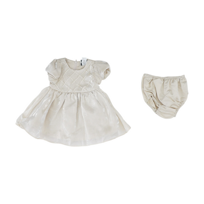 Beige Short Sleeve Set