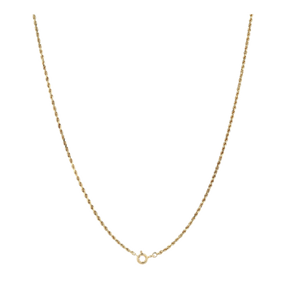 14K Yellow Gold Pendant Necklace