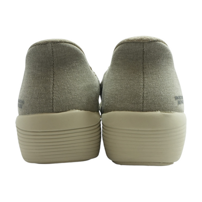 Beige Slip-On Flats