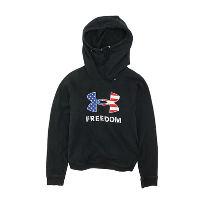 Black Solid Hoodie Pullover