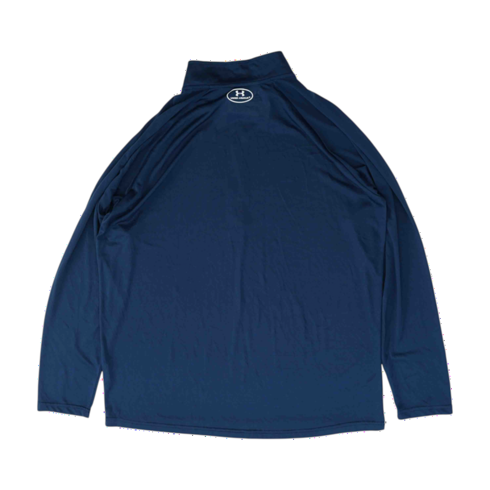 Navy Solid 1/4 Zip Pullover