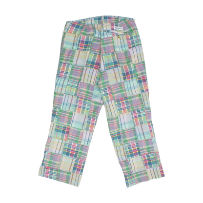Multi Plaid Capris