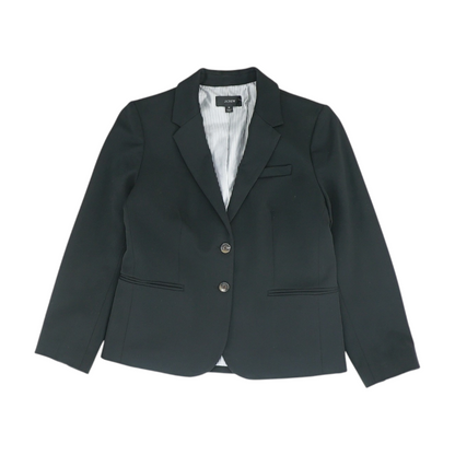 Black Solid Blazer