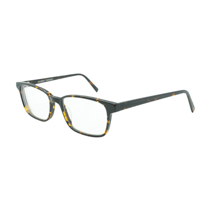 Brown Crane W Square Prescription Eyewear