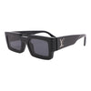 Black Z1910W Rectangle Sunglasses