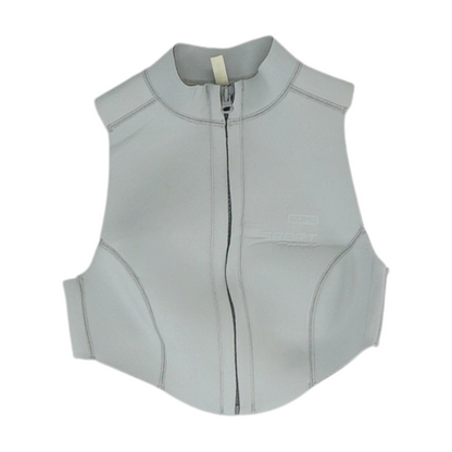Gray Swim Top