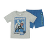 Gray Short Sleeve Set