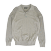 Beige Solid Pullover Sweater