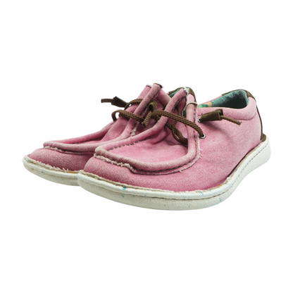 Pink Slip-On Flats
