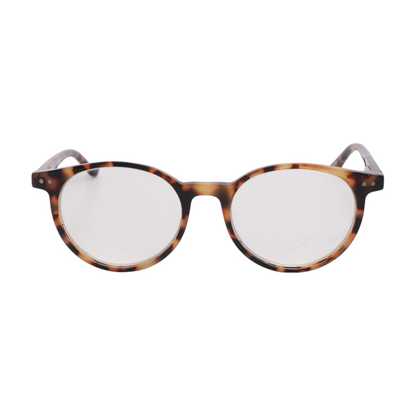 Tortoise Case Closed Round Prescription Eyewear