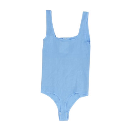 Blue Bodysuit Blouse