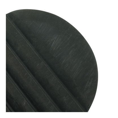 Fendi Black 7X1377 Rubber Slides – Image 7