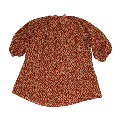 Rust Misc. 3/4 Sleeve Blouse