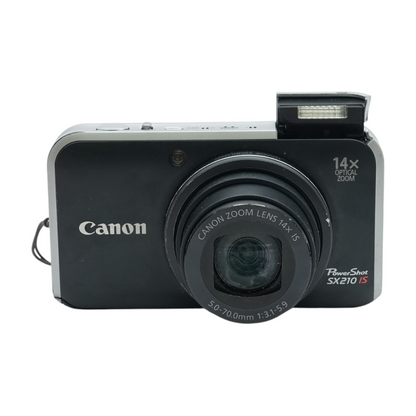PowerShot SX210 IS Digital Point & Shoot Camera