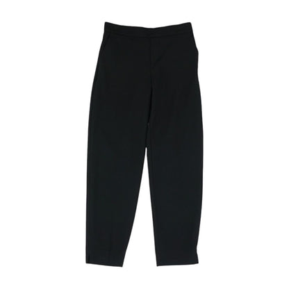 Black Solid Chino Pants