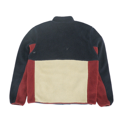 Navy Color Block Jacket