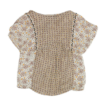 Multi Misc. Short Sleeve Blouse
