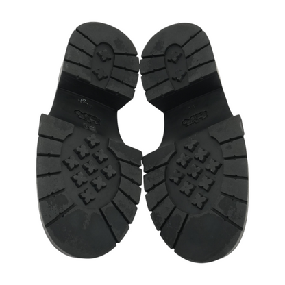 Black Slip-On Flats