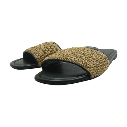 Tan Flat Sandals