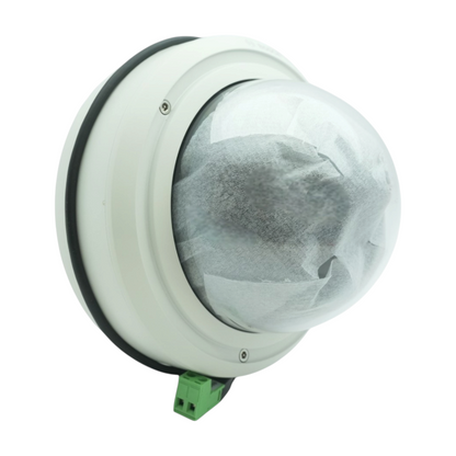 White Outdoor Dome Camera