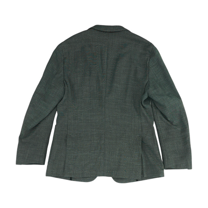 Green Short Solid Sport Coat
