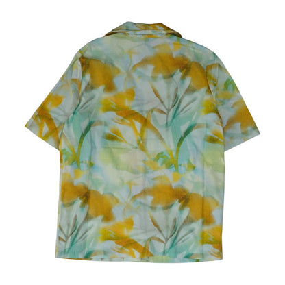 Green Graphic Button Down