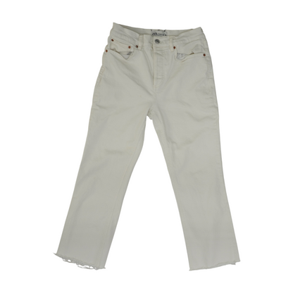 White Regular Jeans