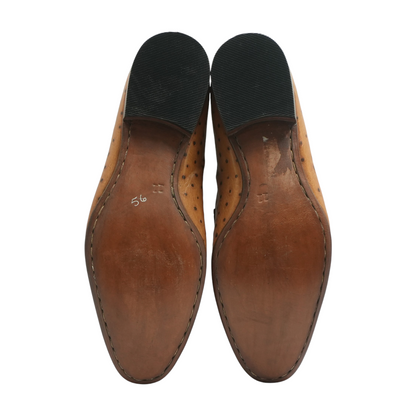 Brown Slip-On Dress Shoes