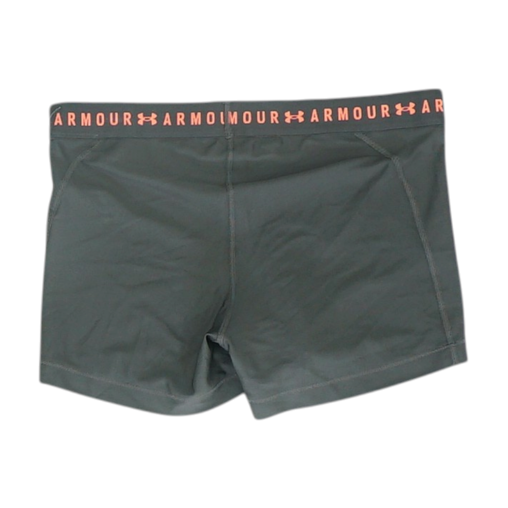 Gray Solid Active Shorts