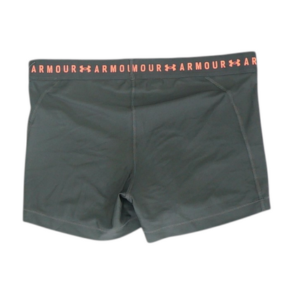 Gray Solid Active Shorts