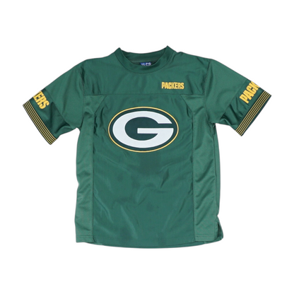 Boys' Green Green Bay Packers Short Sleeve Jersey