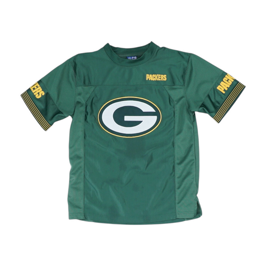 Boys' Green Green Bay Packers Short Sleeve Jersey