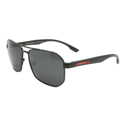 Black See World Better Aviator Sunglasses
