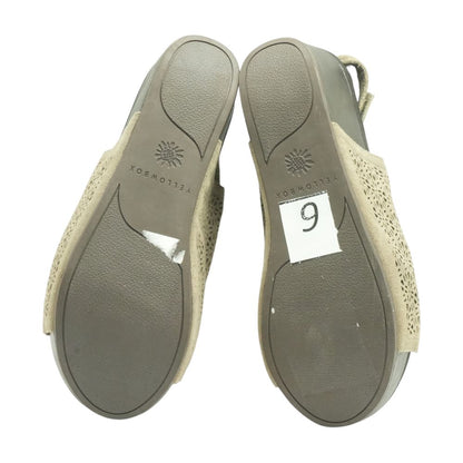 Brown Wedged Sandals