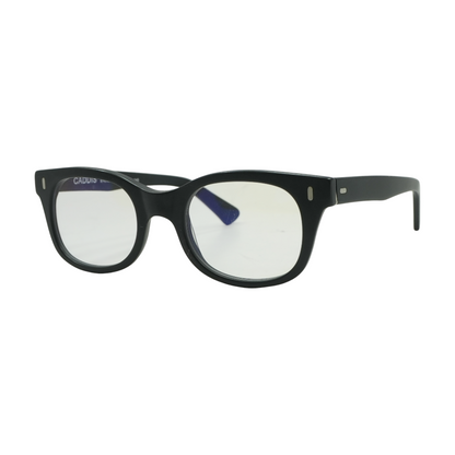 Black Bixby Round Reading Glasses