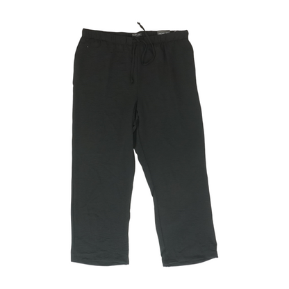 Black Plus Straight Pants