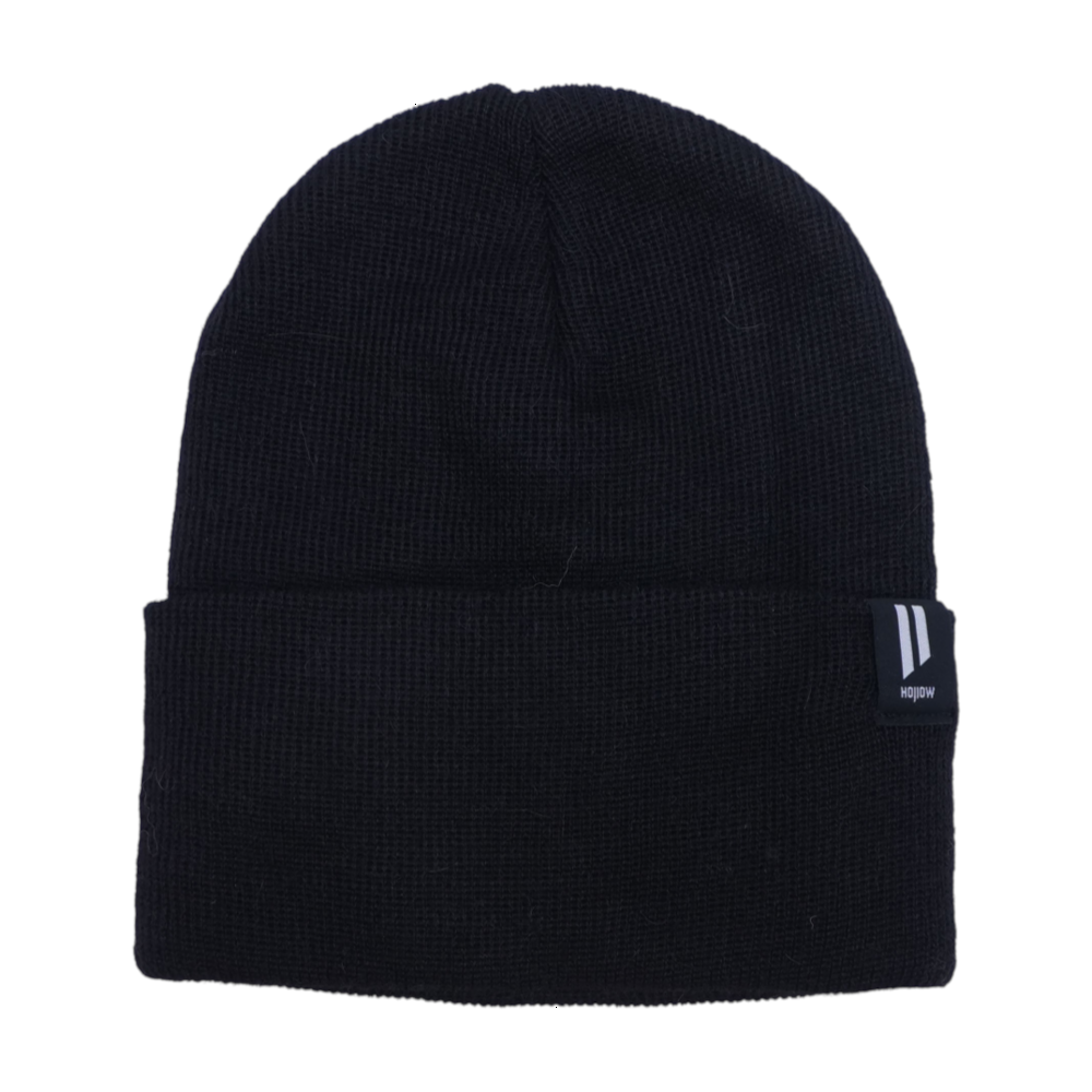 Hollow Black Beanie – Image 1